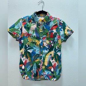 Mini Boden Multicolor Jungle Print 9Y-10Y